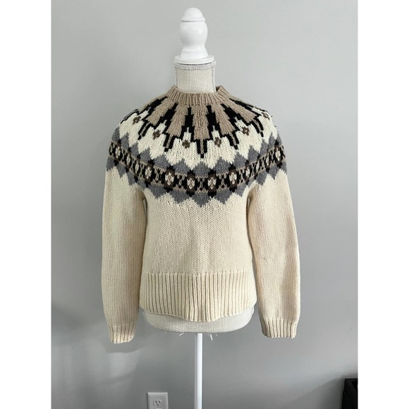 Banana Republic Sweaters - Banana Republic Lambswool Fair Isle Sweater